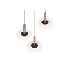 Trio lights Celeste pendant light LED brown, 1-light source