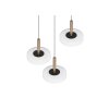 Trio lights Celeste pendant light LED brown, 1-light source