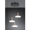 Trio lights Celeste pendant light LED brown, 1-light source