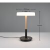 Trio lights Celeste table lamp LED brown, 1-light source