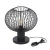 Trio lights Gila table lamp black, 1-light source