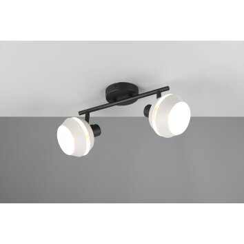 Reality lights Isla ceiling spotlight grey, 2-light sources