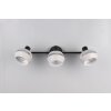 Reality lights Isla ceiling spotlight grey, 3-light sources