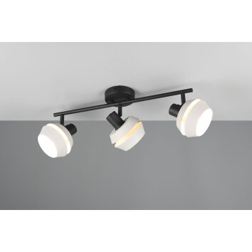 Reality lights Isla ceiling spotlight grey, 3-light sources