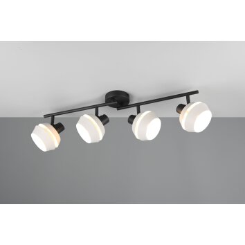 Reality lights Isla ceiling spotlight grey, 4-light sources