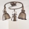 NANLIA Ceiling light grey, silver, 3-light sources