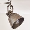 NANLIA Ceiling light grey, silver, 3-light sources