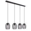 Globo DOPS Pendant Light black, 4-light sources