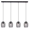 Globo DOPS Pendant Light black, 4-light sources