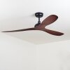 Follseland ceiling fan brown, Wood like finish, black