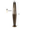 Cosmic floor lamp bronze, 5-light sources