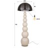 Lilleballe floor lamp cream, 1-light source