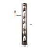 Pocinho floor lamp black, 6-light sources