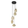 Tiambilibi pendant light anthracite, 5-light sources