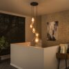 Escusa pendant light anthracite, 5-light sources