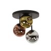 Stellar ceiling light anthracite, 3-light sources