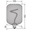 Osram lights E27 3.5 Watt warm-white dimmable 130 Lumen