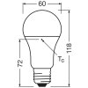 Osram lights E27 14 Watt neutral white 1521 Lumen