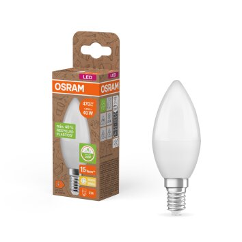 Osram lights E14 4.9 Watt warm-white 470 Lumen