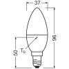 Osram lights E14 3.3 Watt neutral white 250 Lumen