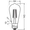 Osram lights E27 3.8 Watt neutral white 806 Lumen