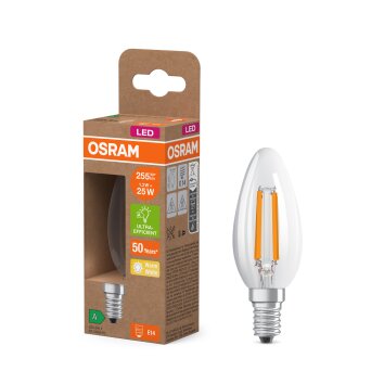 Osram lights E14 1.2 Watt warm-white 255 Lumen