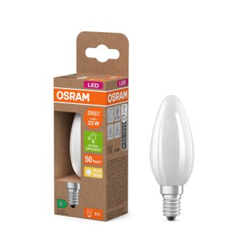 Osram lights E14 1.2 Watt warm-white 255 Lumen