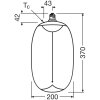 Osram lights E27 12 Watt warm-white dimmable 500 Lumen