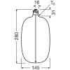 Osram lights E27 4.8 Watt warm-white dimmable 200 Lumen