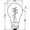 Osram lights E27 4.6 Watt warm-white dimmable 470 Lumen