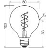 Osram lights E27 4.6 Watt warm-white dimmable 470 Lumen