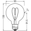 Osram lights E27 4.9 Watt warm-white dimmable 470 Lumen