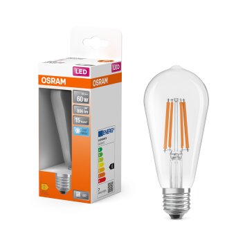 Osram lights E27 6.5 Watt neutral white 806 Lumen