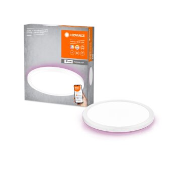 Ledvance Lights ORBIS wall and ceiling light LED white, 1-light source, Colour changer