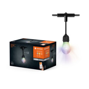 Ledvance Lights WIF outdoor light LED black, 1-light source, Colour changer