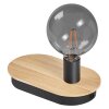 Ledvance Lights DECOR wall and ceiling light Wood like finish, black, 1-light source