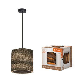 Ledvance Lights DECOR wall and ceiling light brown, 1-light source