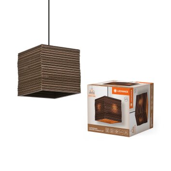 Ledvance Lights DECOR wall and ceiling light brown, 1-light source