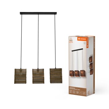 Ledvance Lights DECOR wall and ceiling light brown, 3-light sources