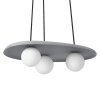 Ledvance Lights DECOR wall and ceiling light grey, 3-light sources