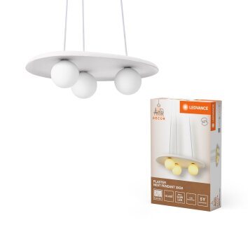 Ledvance Lights DECOR wall and ceiling light white, 3-light sources