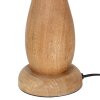 Trio lights TOBA table lamp Light wood, 1-light source