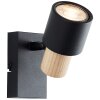 Brilliant lights Pini Wall spotlight black, 1-light source