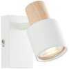 Brilliant lights Pini Wall spotlight white, 1-light source