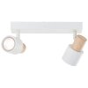 Brilliant lights Pini ceiling spotlight white, 2-light sources