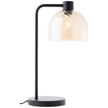 Brilliant lights Casto table lamp black, 1-light source