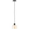 Brilliant lights Casto pendant light black, 1-light source