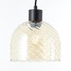 Brilliant lights Casto pendant light black, 1-light source