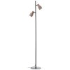 Brilliant lights Cadiz floor lamp black, 2-light sources