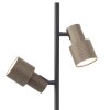 Brilliant lights Cadiz floor lamp black, 2-light sources